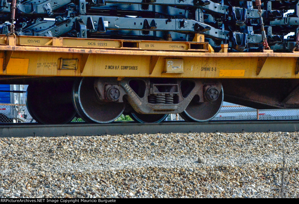 FTTX Flat Car with Truck Frames